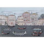 Etchings of Venice Regatta